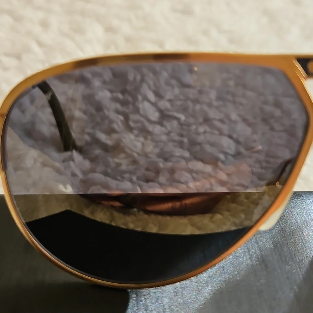 Cartier Gold Frame Sunglasses with Dark Lenses